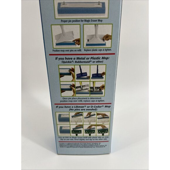 Mr. Clean Magic Eraser Mop Refill Fits Most Squeeze Mops Refill Type A NIB - Picture 6 of 9